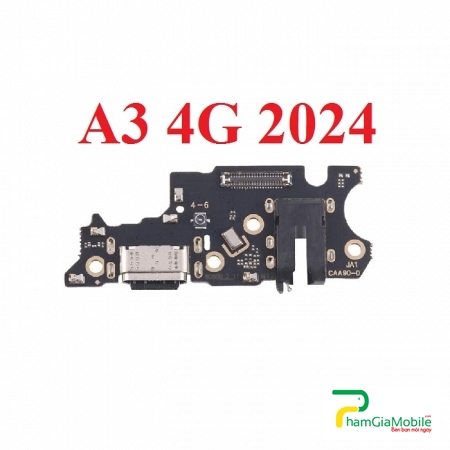 Thay Cụm Sạc, Chui Sạc Oppo A3 4G 2024 Sạc Chập Chờn, Không Vào Pin